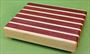 Board #985 Sandwich / Bagel Cutting Board - Purpleheart & Maple 9 x 7 1/4 x 1 1/2 - $27.99